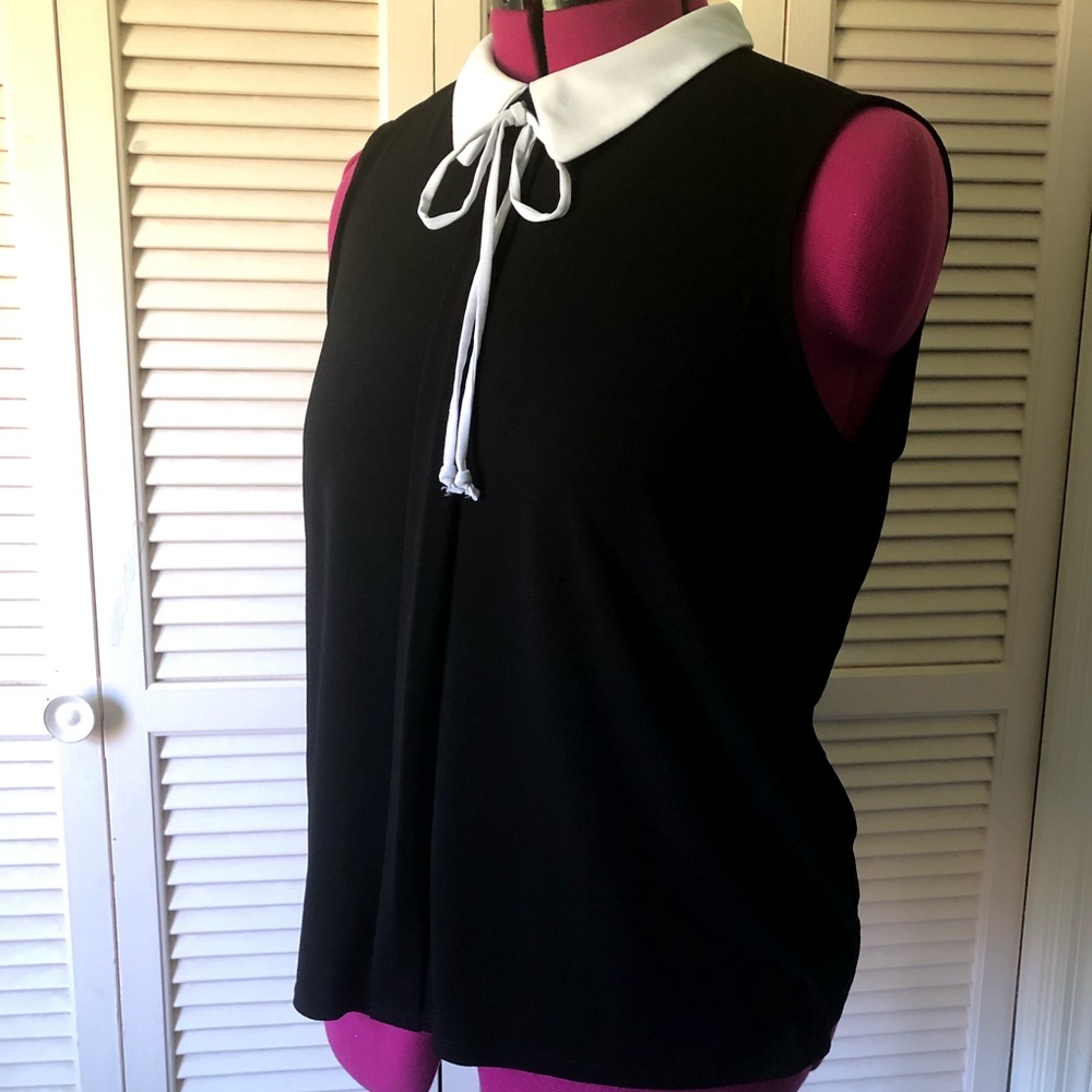 Elle collared tank top | size large